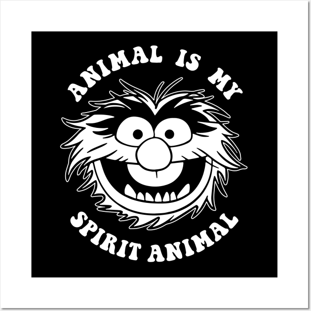 Muppets - Animal is My Spirit Animal Wall Art by Barn Shirt USA